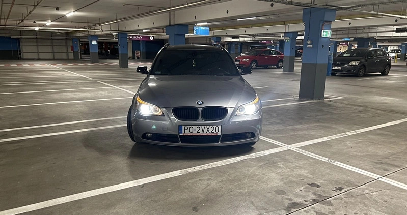 BMW Seria 5 cena 33900 przebieg: 308500, rok produkcji 2005 z Poznań małe 121